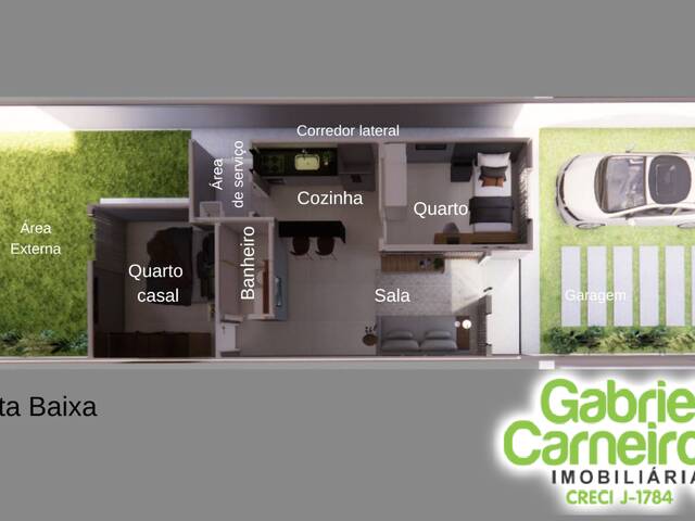 #704 - Casa para Venda em Feira de Santana - BA - 2