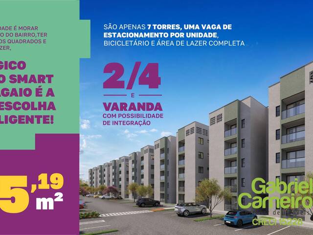 #719 - Apartamento para Venda em Feira de Santana - BA - 2